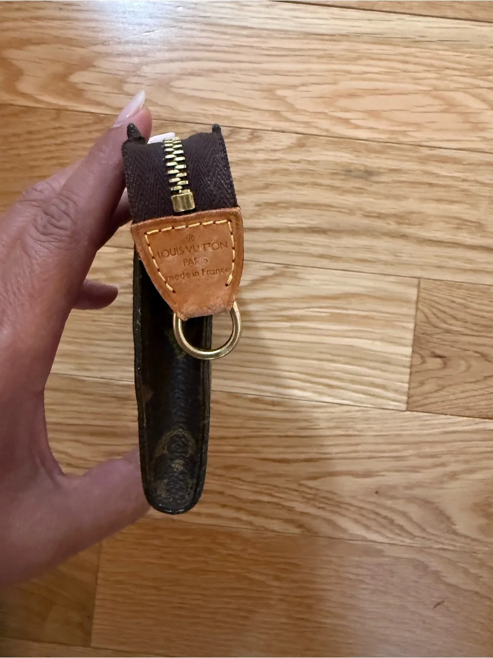 Vintage Louis Vuitton Monogram Bucket Bag Pouch